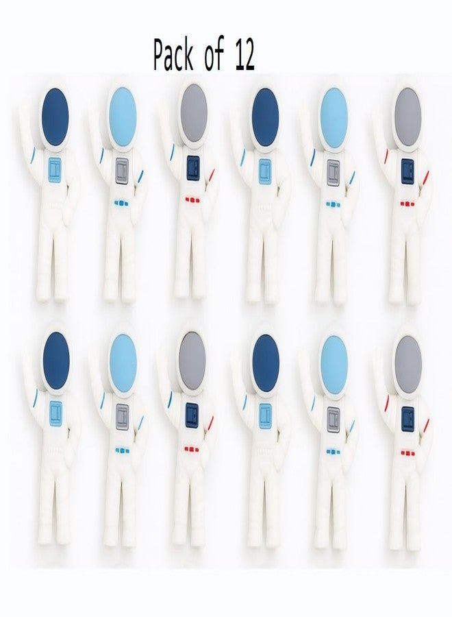 Crafty Cuddle Space Theme Erasers for Kids | Fun Pencil Erasers for Boys | Random Designs & Colors | Fancy Stationery for School & Birthday Return Gifts (Pack of 12) - Image 3